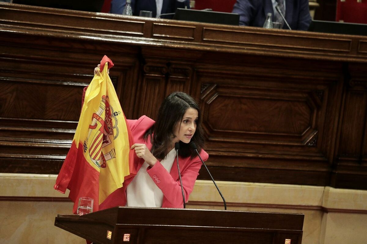 foto Arrimadas bandera