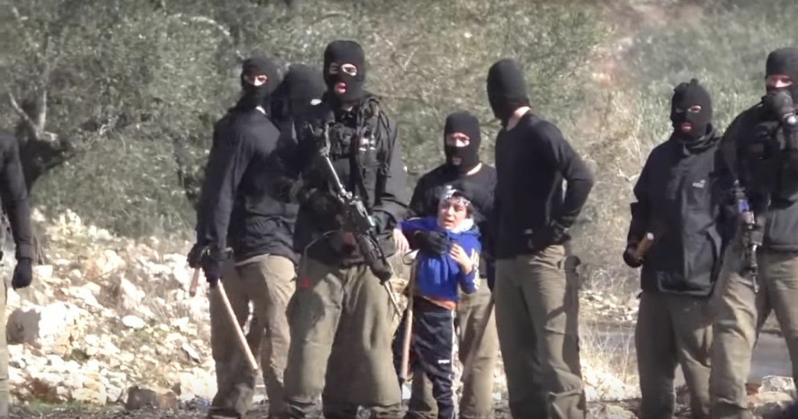 soldados israel detencion niño