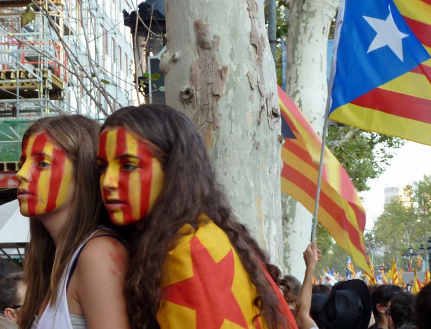 Manifestación-en-Cataluña