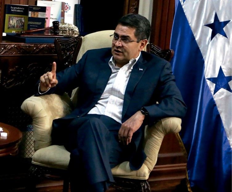 Presidente Honduras 02 hemos avanzado corrupcion