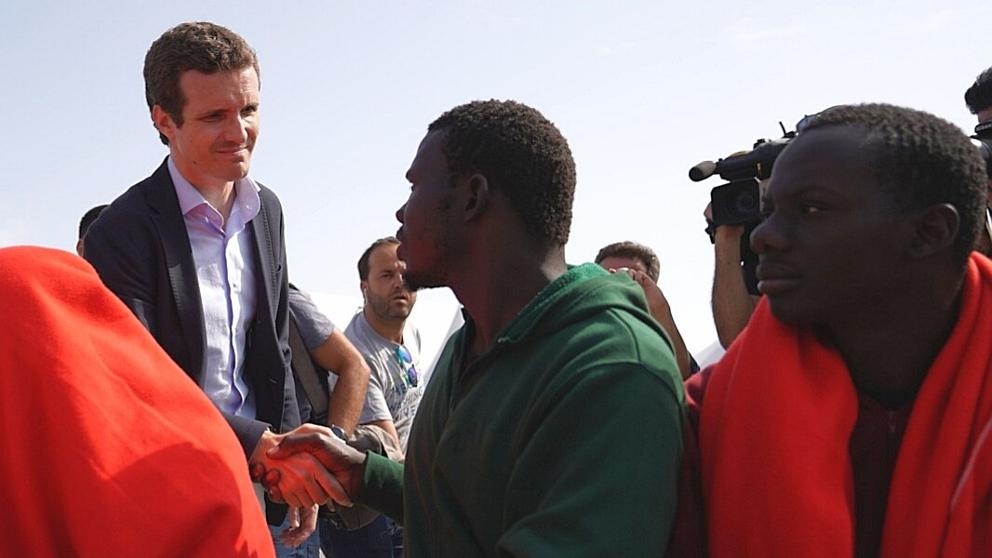 Pablo Casado Inmigrantes