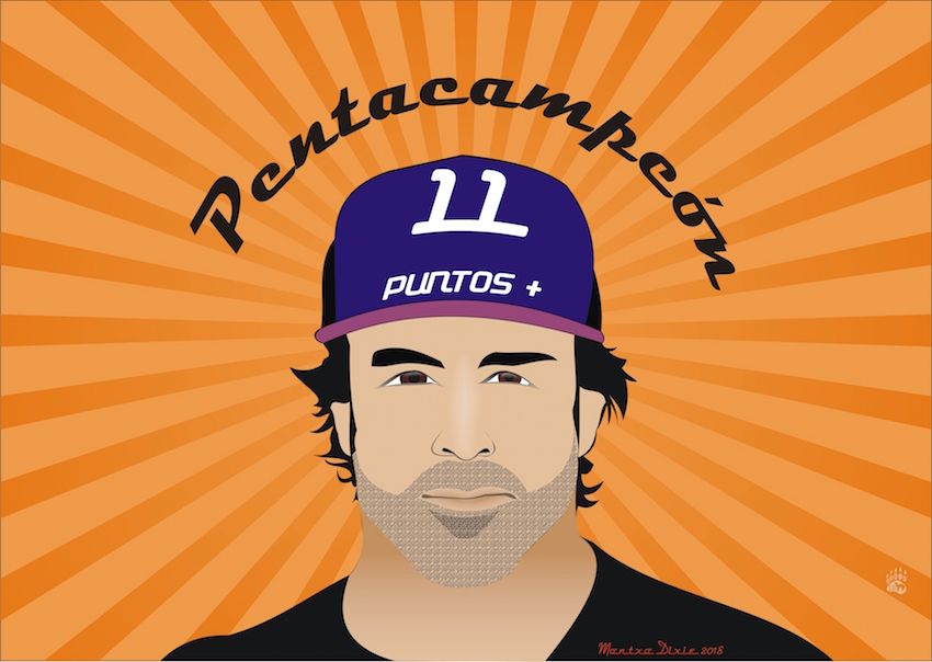 Fernando Alonso 11 puntos mas-ilustración Montxo Dixie