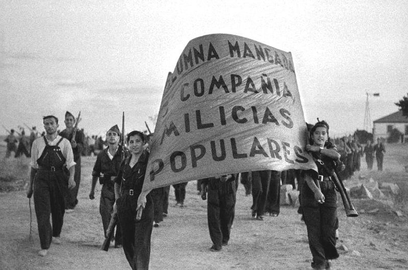 Columna Mangada. Milicias Populares 1936