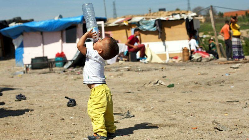 pobreza infantil