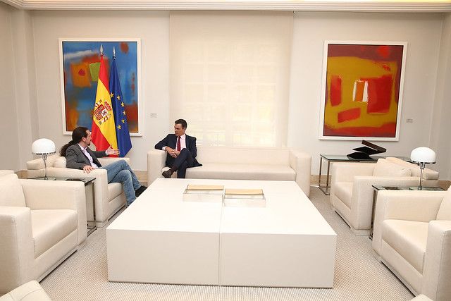 pablo iglesias y pedro sánchez