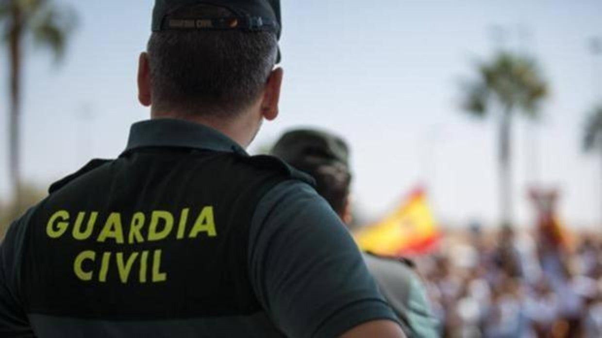 Un guardia civil en una imagen de archivo.