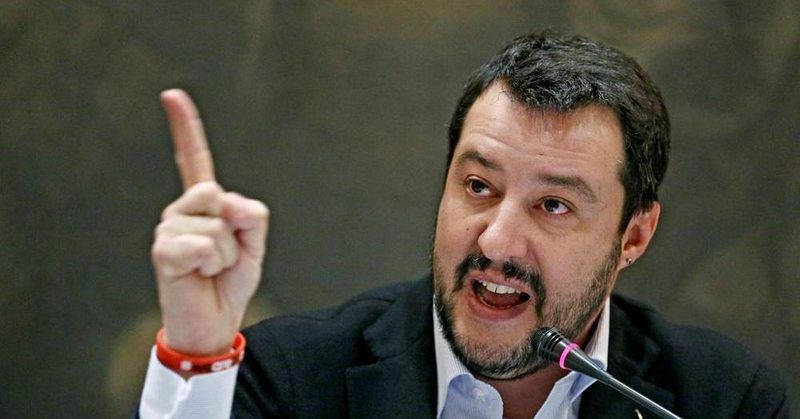 Salvini presenta una propuesta de ley con la salida de Italia de OMS