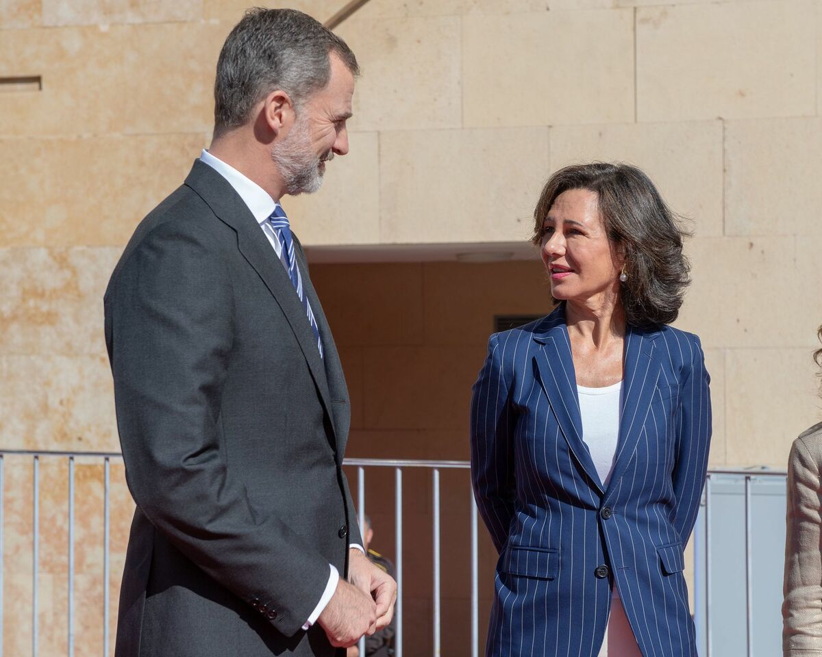 Ana Botin Felipe Borbon