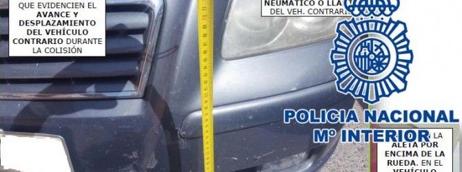 foto simulacro accidente de tráfico