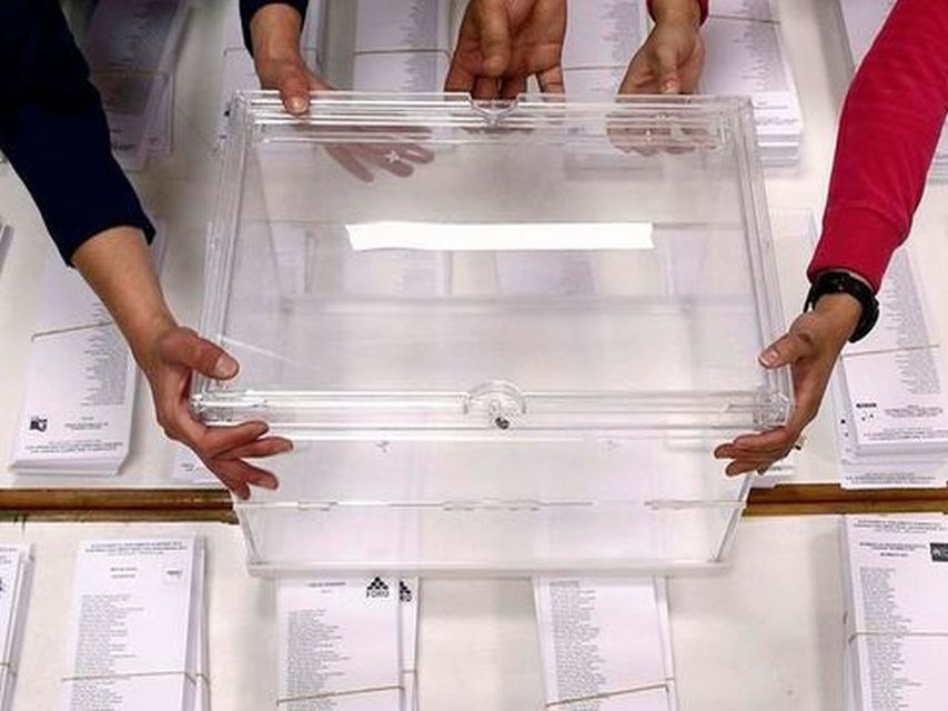 foto urnas electorales