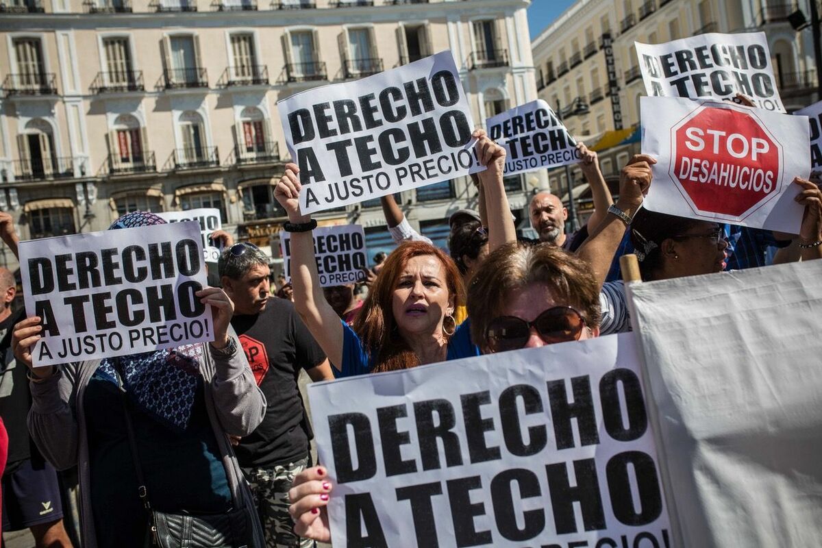 foto protesta fondos buitre