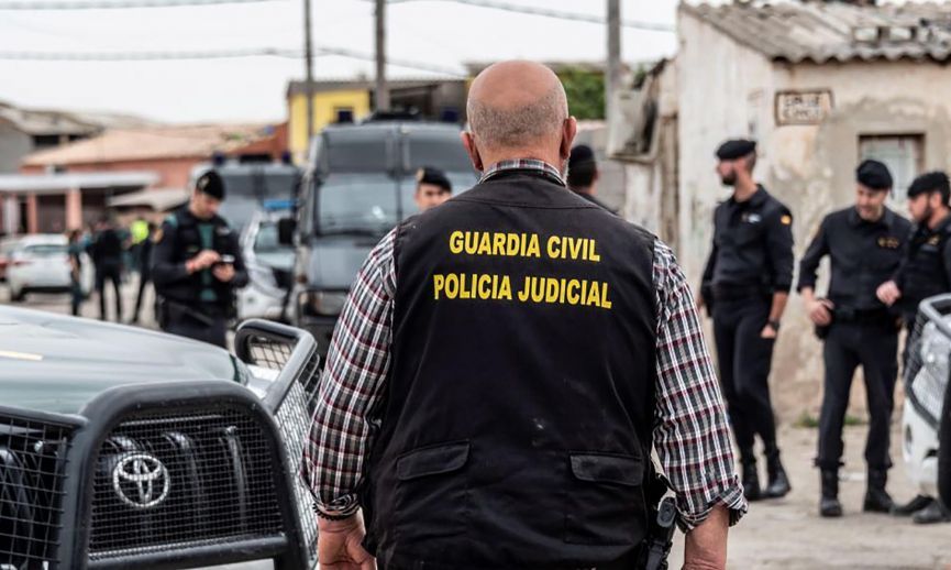 foto policía judicial Guardia Civil