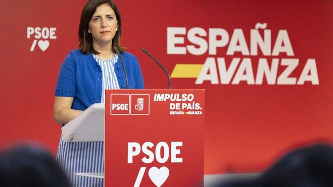 Esther Peña, portavoz del PSOE