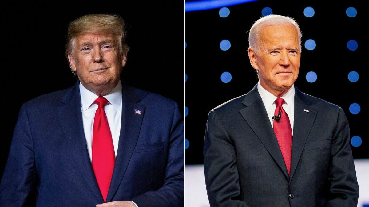 foto Donald-Trump-Joe-Biden