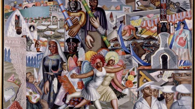 La verbena, Maruja Mallo, 1927 La verbena, Maruja Mallo, 1927