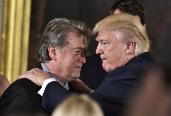 bannon y trump