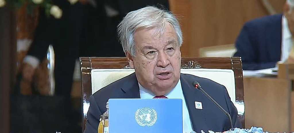 El Secretario General de la ONU, António Guterres, ha insistido en la necesidad de acabar con las guerras durante su participación en la reunión de la Organización para la Cooperación de Shanghai. | Foto: ONU