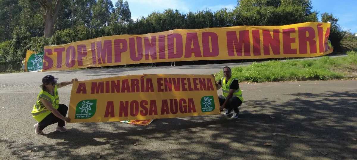 A juicio de los ecologistas, la falta de concreción en los trabajos a realizar en Ourense demuestra el carácter especulativo del proyecto. | Foto: Ecologistas en Acción