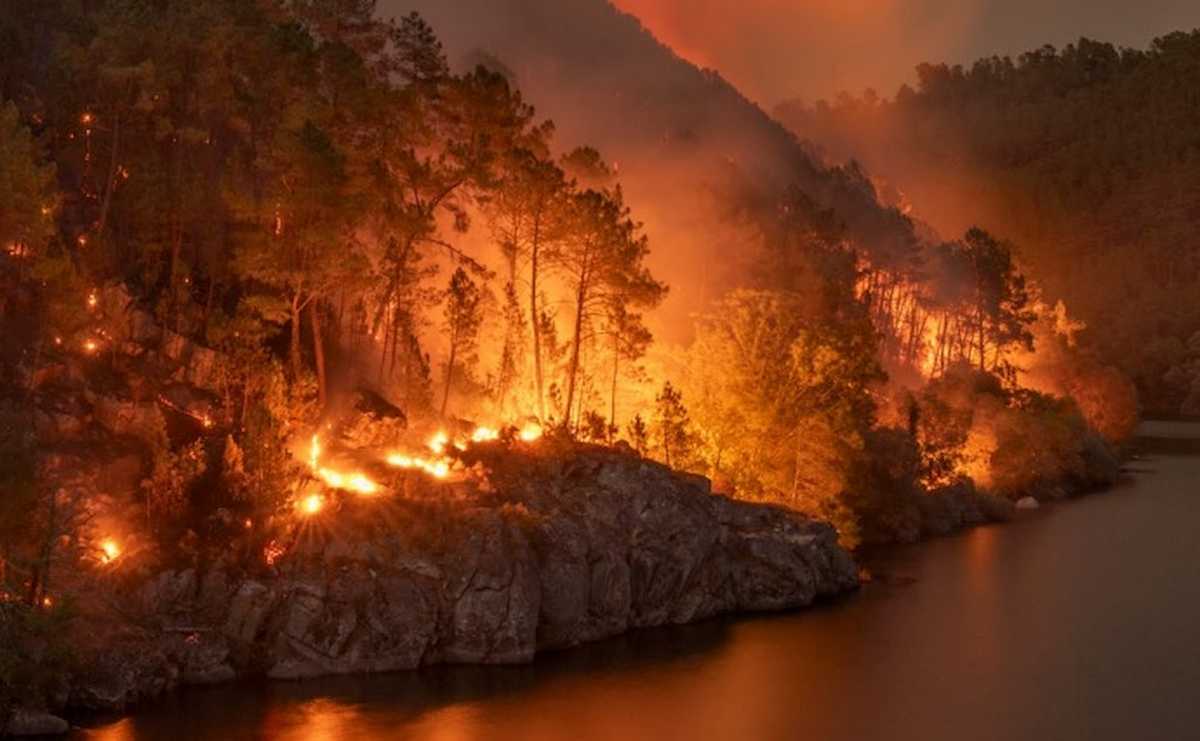 En 2022, uno de los incendios más virulentos en España fue el de Cualedro (Ourense) 2022. | Foto: Brais Lorenzo/WWF