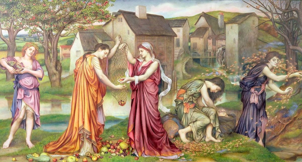 Evelyn De Morgan, The Cadence of Autumn, 1905. The De Morgan Collection, London.