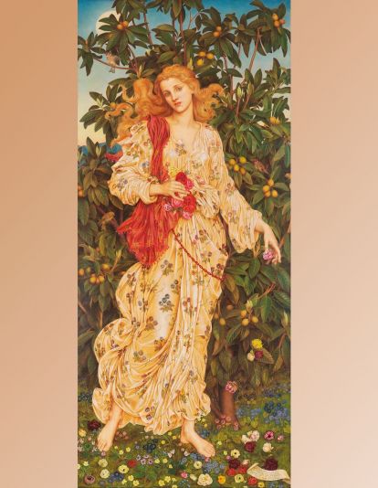 Evelyn de Morgan, Flora, 1894. The De Morgan Collection, London.