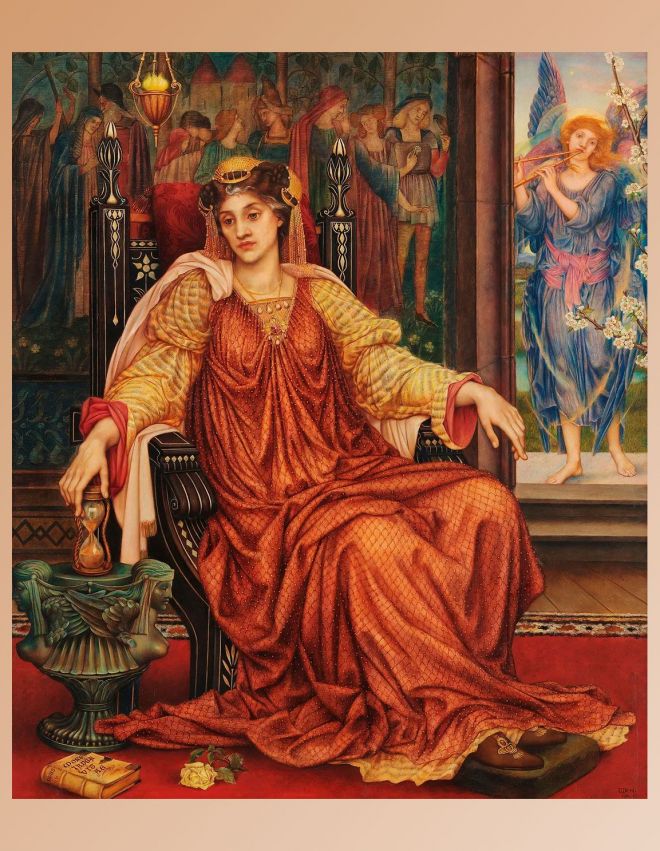 Evelyn De Morgan, The Hourglass, 1904 5. The De Morgan Collection, London.