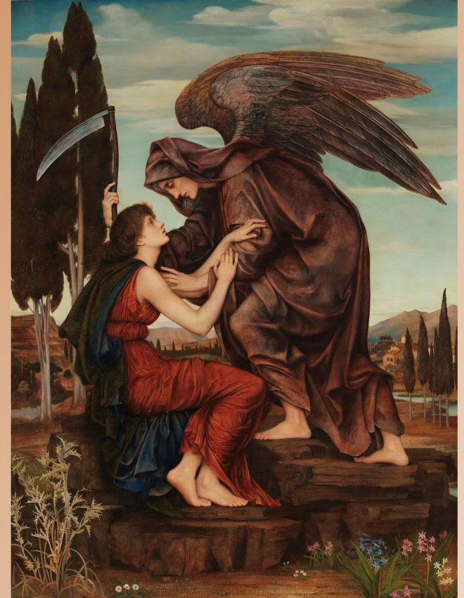 Evelyn De Morgan, The Angel of Death, 1880. The De Morgan Collection London