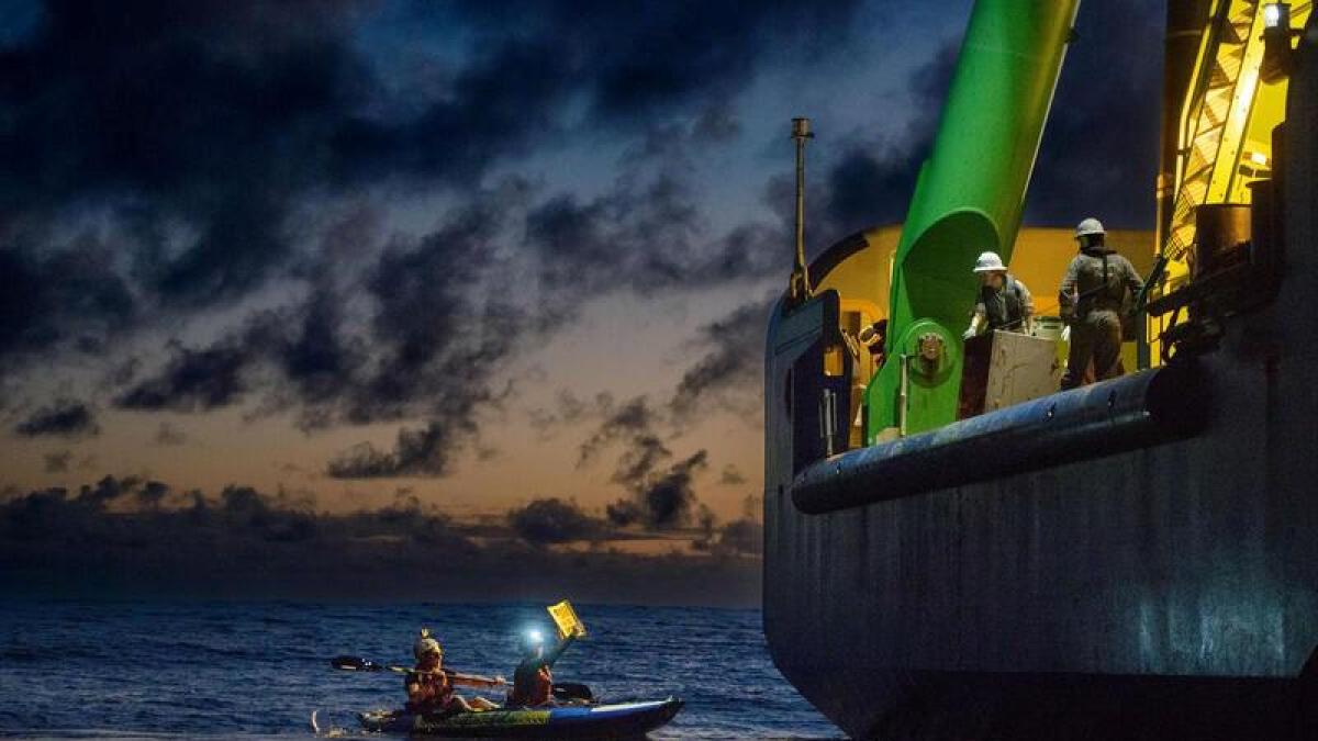 Greenpeace asegura que, en marzo, España se alineó con las propuestas de Nauru, país que promueve el comienzo inmediato de la minería. | Foto: Greenpeace