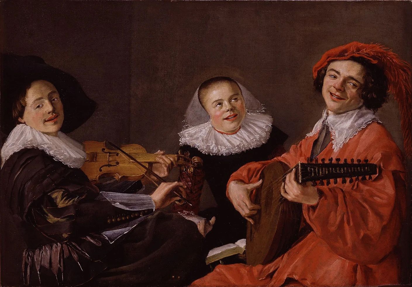 Judith Leyster, El concierto (1631 33) Óleo sobre tela, National Museum of Women in the Arts, Washington