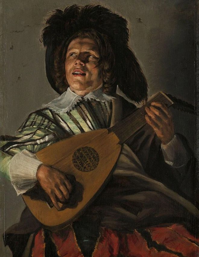 Serenata (1629) óleo sobre tabla, 46 x 35 cm Rijksmuseum, Ámsterdam