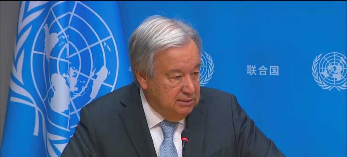 El Secretario General de la ONU, António Guterres. | Foto: ONU