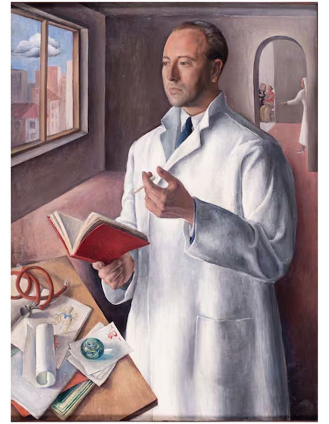 Retrato del doctor Luis de Velasco' (hacia 1933), de Rosario de Velasco.