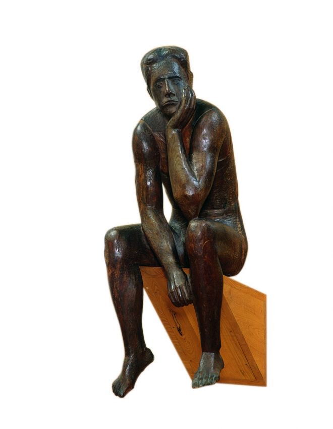 Marino Marini, Nadador (1932; Florencia, Museo Marino Marini)