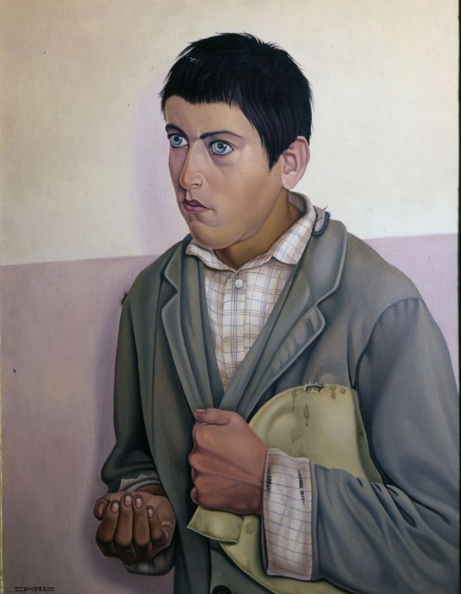 Cagnaccio di San Pietro, El hombre extraviado (1932; colección privada)