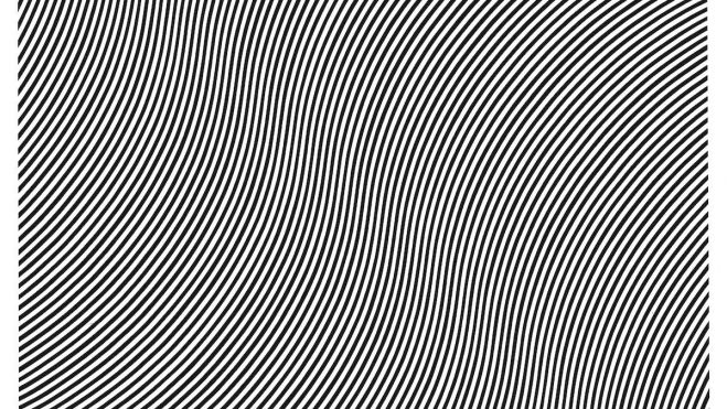 Bridget Riley, Over, 1966.