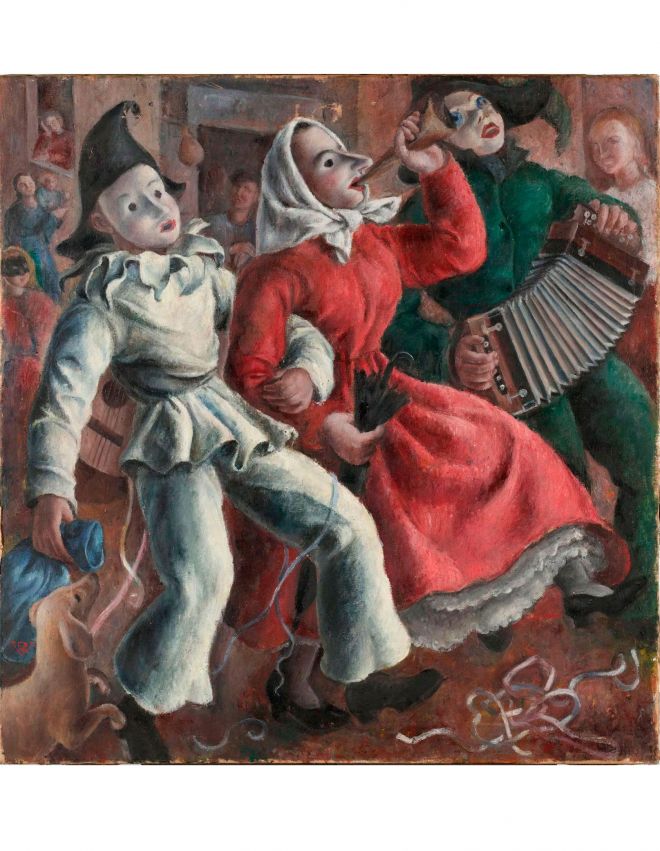 'Carnaval' (anterior a 1936), en el Centro Pompidou.