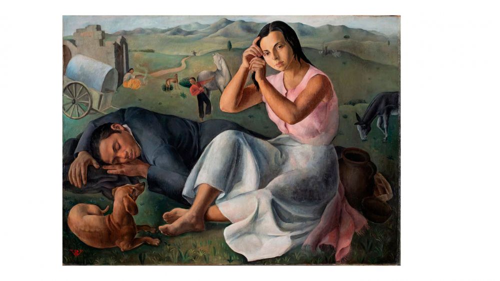 'Adán y Eva', 1932. Museo Reina Sofía.