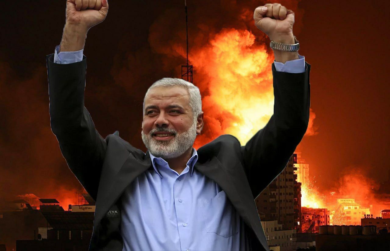 Inocentemente Ismail Haniyeh también cayó en la trampa! Montaje Yuma