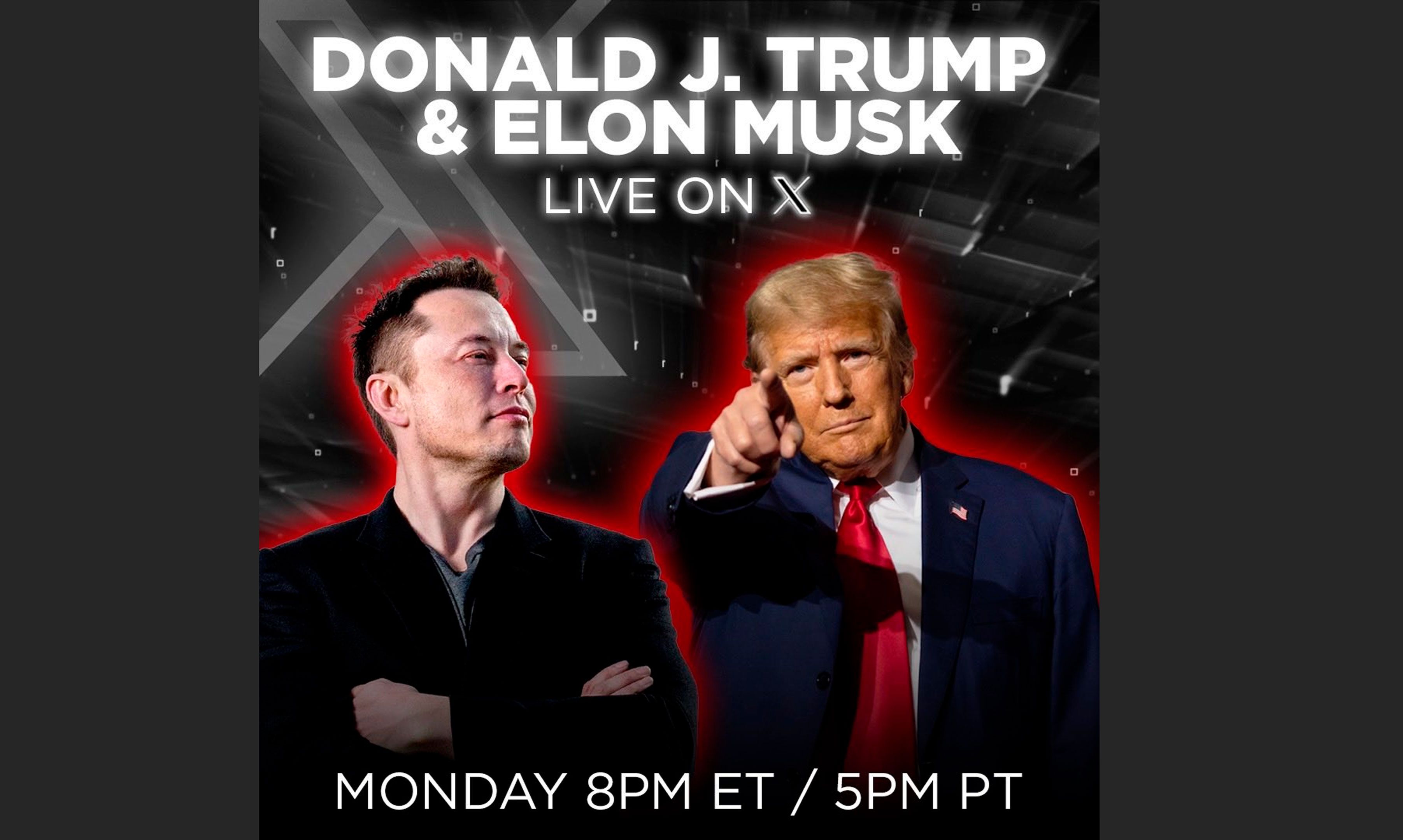 Caos en la entrevista de Elon Musk a Trump un banquete de desinformación en XCaos en la entrevista de Elon Musk a Trump: un banquete de desinformación en X