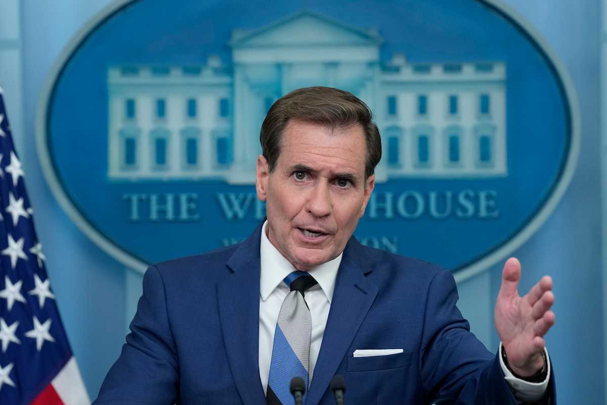 El portavoz de Seguridad Nacional de la Casa Blanca, John Kirby. | Foto: White House