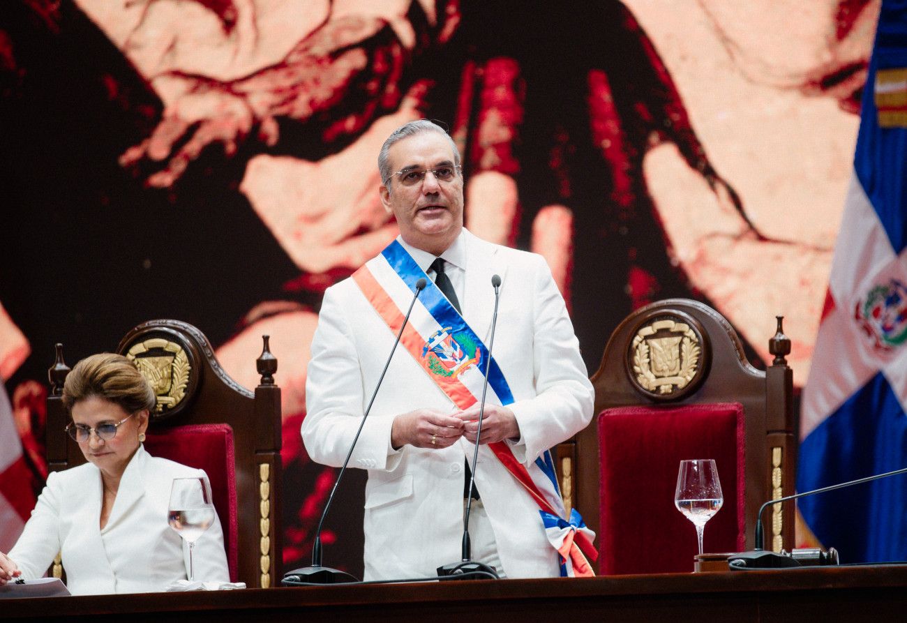 Toma de posesión del presidente Luis Abinader