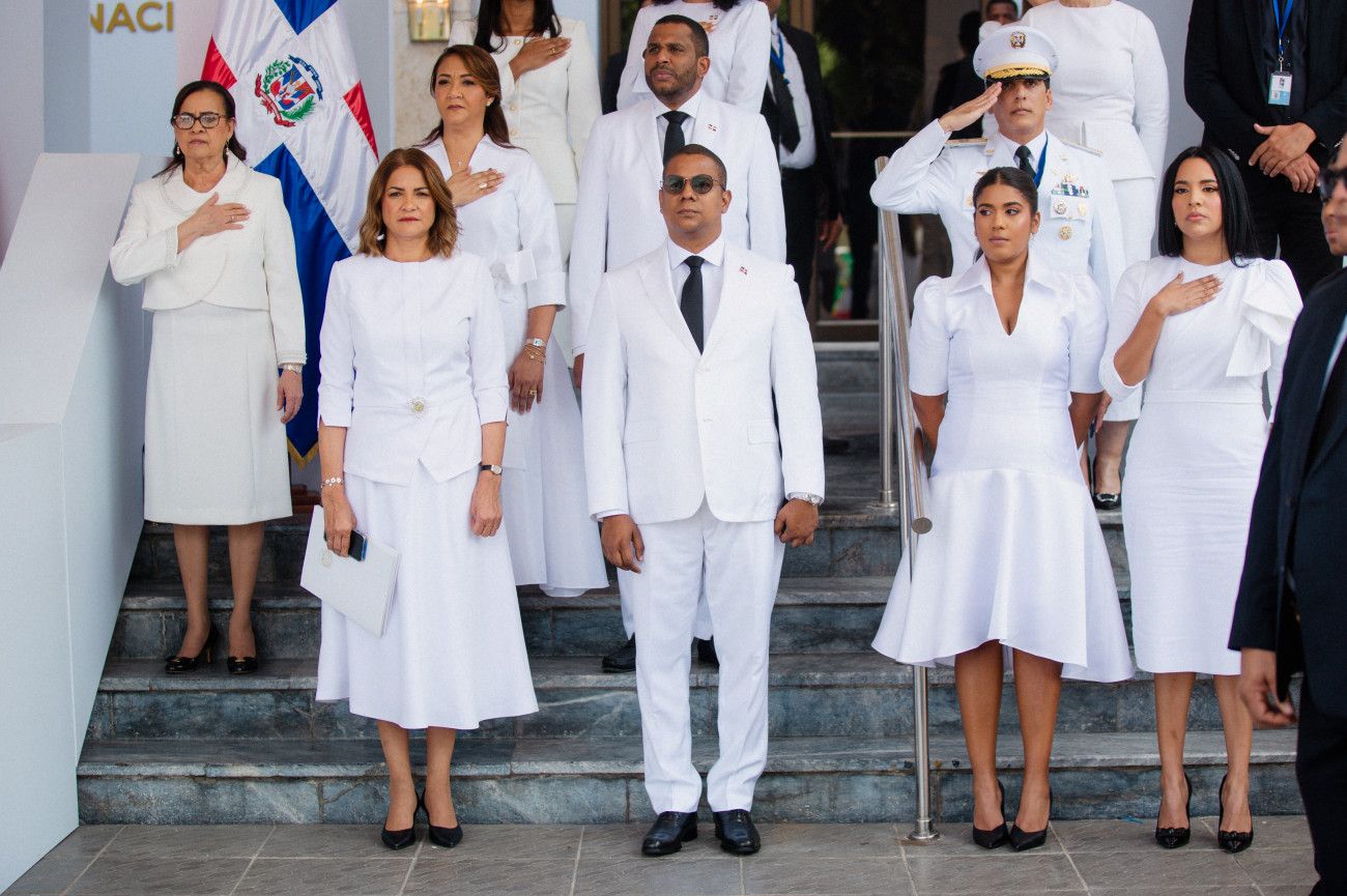 Presidente Abinader acto de juramentación para iniciar su segundo período de gobierno