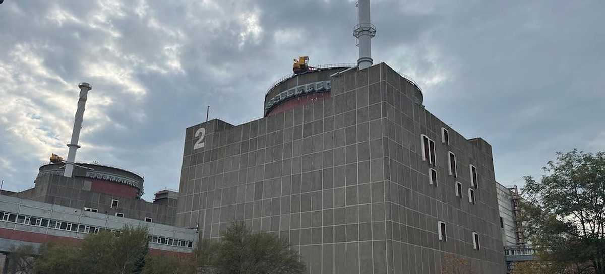 La central nuclear de Zaporiyia, en Ucrania, escenario de la explosión provocada por un dron. | Foto:  IAEA