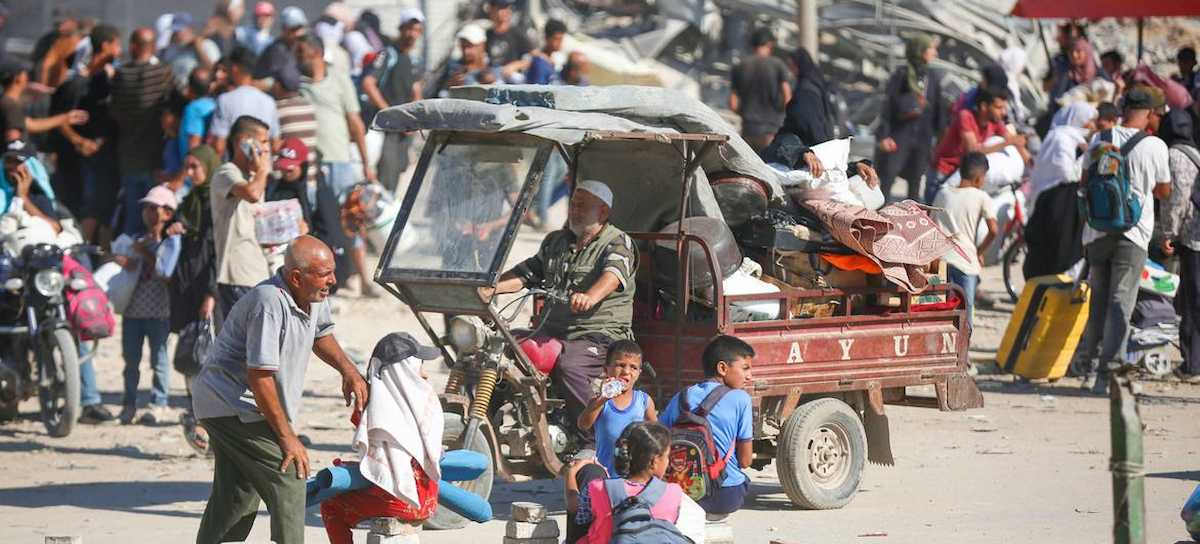 Los habitantes de Gaza siguen bajo las órdenes de evacuación de las autoridades israelíes. | Foto: UNRWA