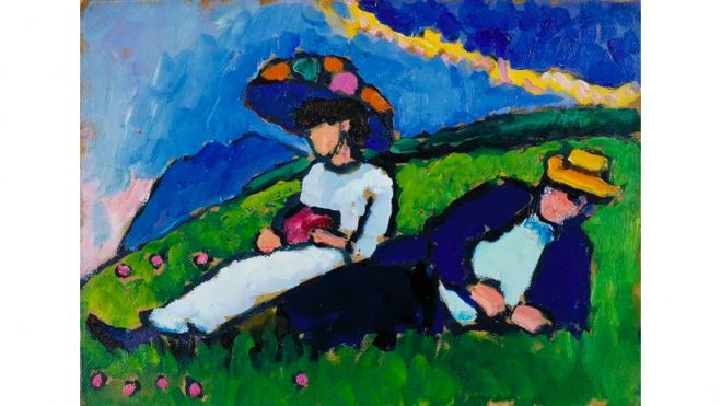 Jawlensky and Werefkin. 1908