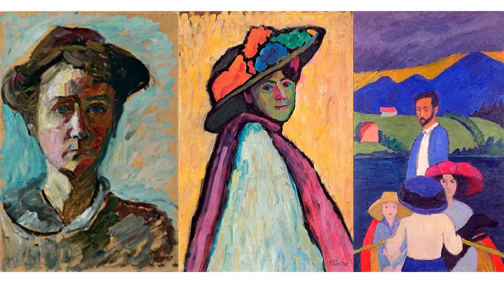 Gabriele Münter, autoretratos