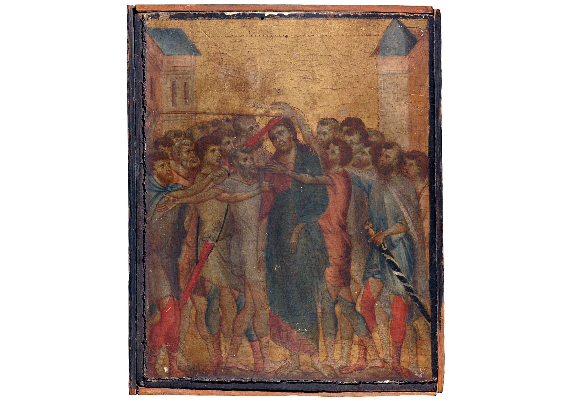 Cenni di Pepo, dit Cimabue (vers 1240-1302), La Dérision du Christ ('Cristo burlado'), vers 1280