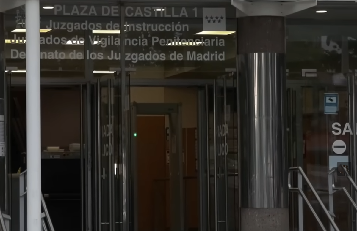 Juzgados de Plaza Castilla, donde el juez Peinado instruye el sumario contra Begoña Gómez.