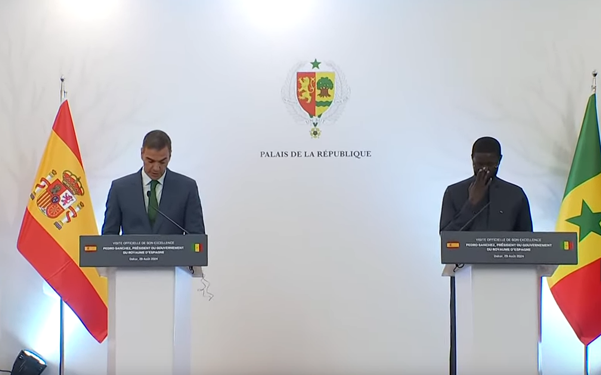 Sánchez con el presidente de Senegal para tratar sobre el asunto de las mafias de la inmigración