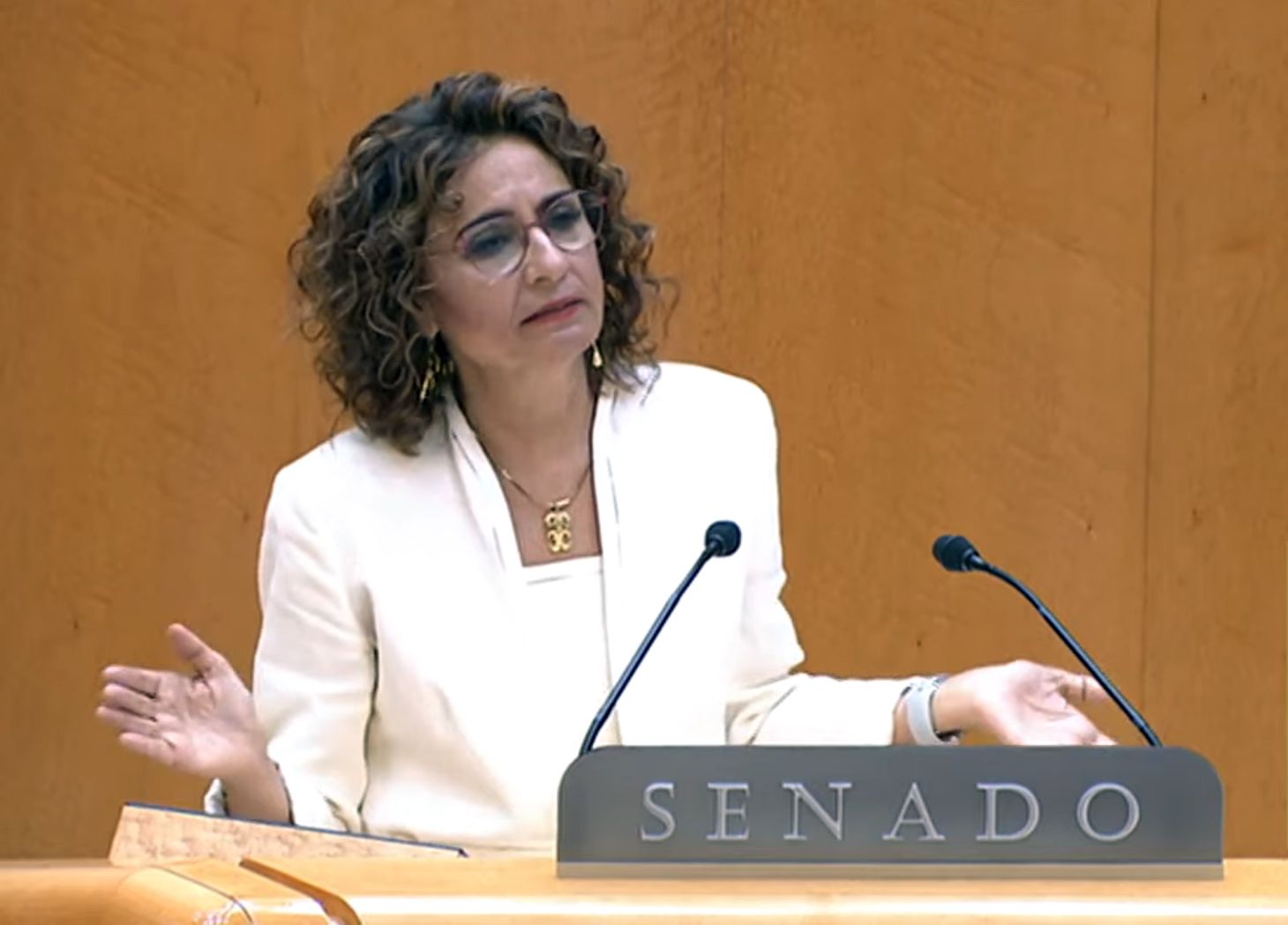 La comparecencia de la ministra de Hacienda, María Jesús Montero, en el Senado para abordar el polémico acuerdo de financiación singular alcanzado entre el PSC y ERC para Cataluña